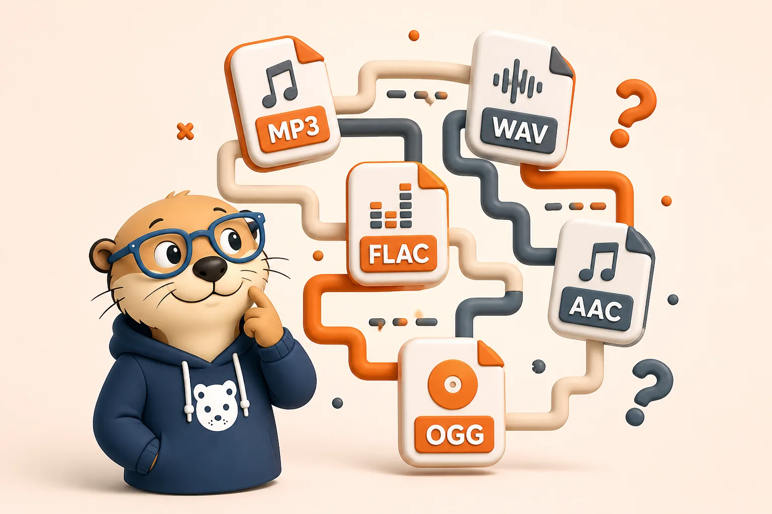 The audio format maze